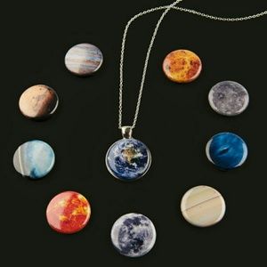 Solar System Space Interchangeable Necklace